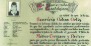 Diploma Médico Cirujano y Partero